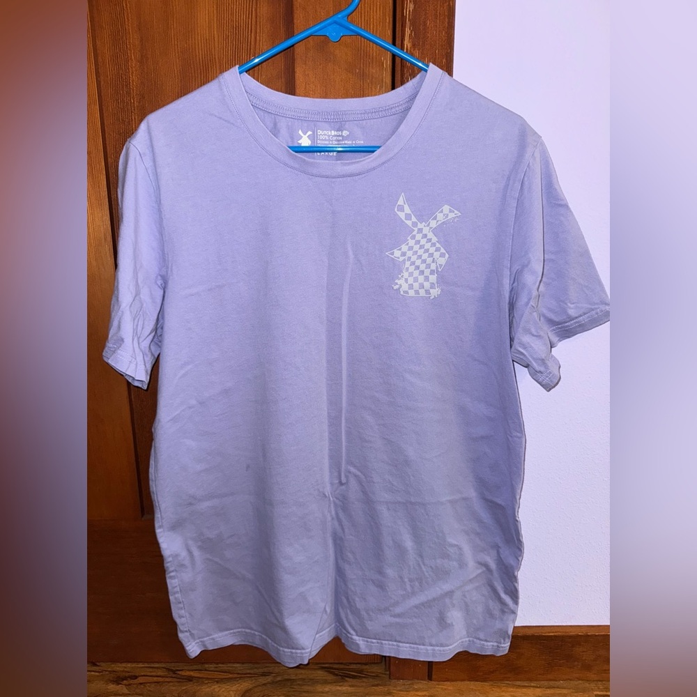 Unique Women’s Large Purple Dutch Bros Shirt